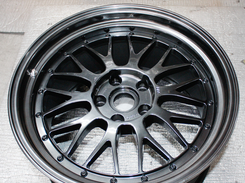 BBS-RS/ピッチ加工リフレッシュ・リメーク | 仕上げ実績・ブログ | (有)オートサービス西/ホイール修正/ホイール修理/ホイール リペアー/ガリ傷修正・ホイール塗装・ホイールリフレッシュ・ハイパー塗装・メッキ加工